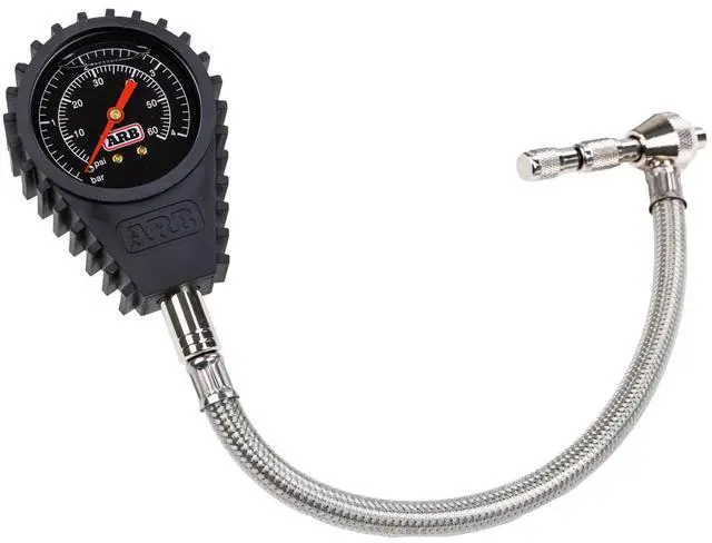 Alt view image 2 of 7 - ARB ARB600A Updated Analogue Design E-Z Deflator Kit PSI/BAR Tire Pressure Gauge Rapid Air Down for 4x4 Offroad Adventures Include Recovery Gear Pouch - 2026 Launched