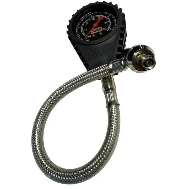 Alt view image 4 of 7 - ARB ARB600A Updated Analogue Design E-Z Deflator Kit PSI/BAR Tire Pressure Gauge Rapid Air Down for 4x4 Offroad Adventures Include Recovery Gear Pouch - 2026 Launched