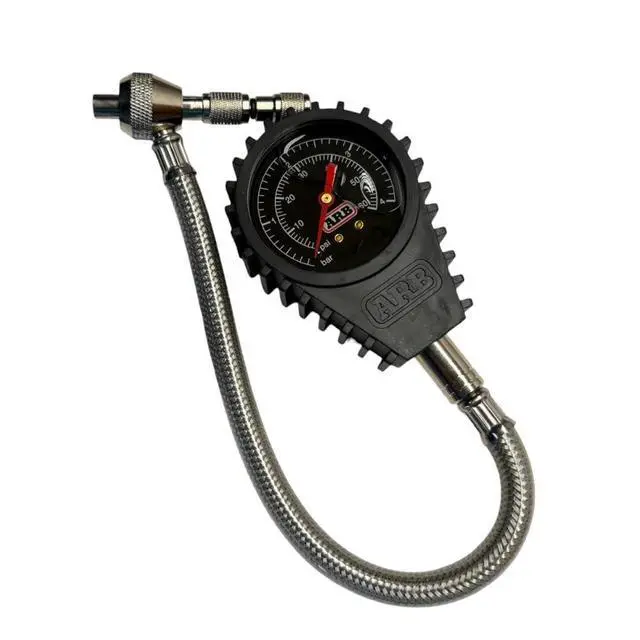 Alt view image 7 of 7 - ARB ARB600A Updated Analogue Design E-Z Deflator Kit PSI/BAR Tire Pressure Gauge Rapid Air Down for 4x4 Offroad Adventures Include Recovery Gear Pouch - 2026 Launched