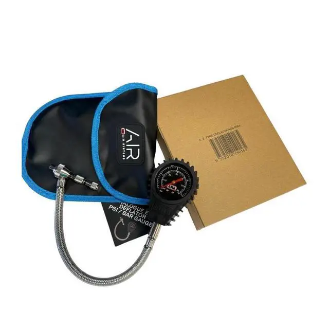 Alt view image 6 of 7 - ARB ARB600A Updated Analogue Design E-Z Deflator Kit PSI/BAR Tire Pressure Gauge Rapid Air Down for 4x4 Offroad Adventures Include Recovery Gear Pouch - 2026 Launched
