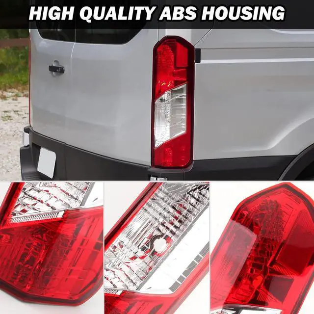 Alt view image 4 of 6 - Tail Light For Ford Transit T150 T250 T350 350HD 2015-2020,Tail Light Assembly Ford Transit Rear Tail Lamp Right Passenger SideW/O Bulb