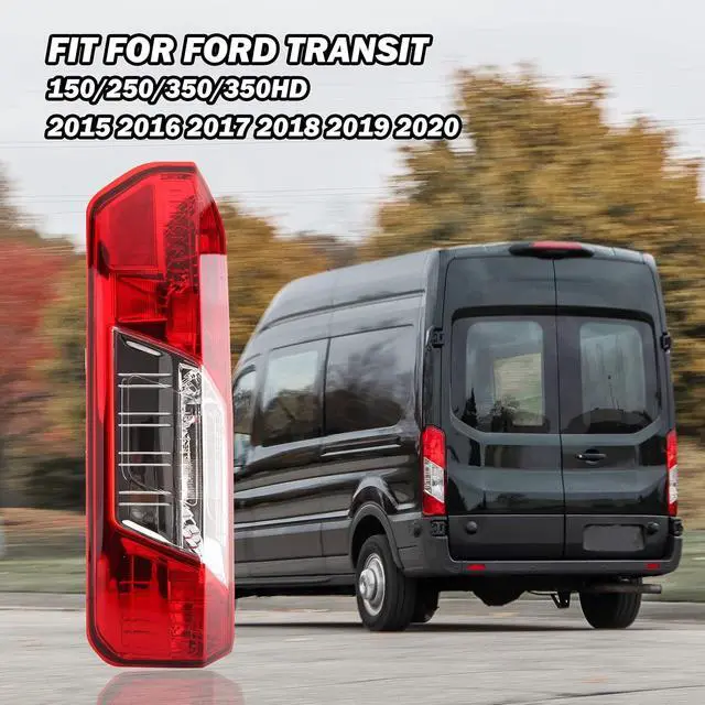 Alt view image 5 of 6 - Tail Light For Ford Transit T150 T250 T350 350HD 2015-2020,Tail Light Assembly Ford Transit Rear Tail Lamp Left Driver SideW/O Bulb