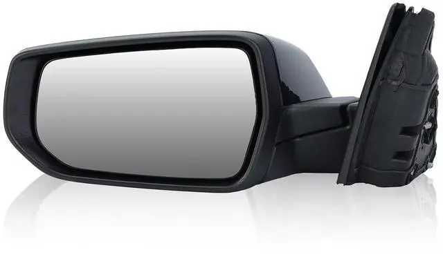 Main image of Driver Side View Mirror Compatible with Chevy Malibu 2016 2017 2018 2019 2020 2021 2022 Non Heated Without Signal Light Manual Folding LH(Gloss Black)