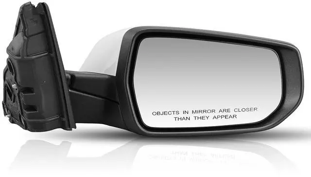 Main image of Passenger Side View Mirror Compatible with Chevy Malibu 2016 2017 2018 2019 2020 2021 2022 Mirrors Non Heated Without Signal Light Manual Folding Right(White)