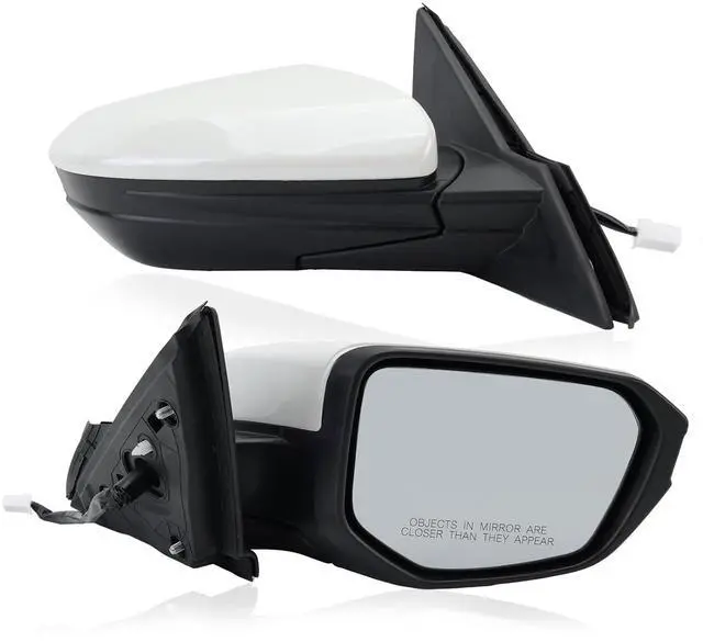 Main image of Passenger Side Mirror Compatible With 2016 2017 2018 2019 2020 2021 Honda Civic Coupe Sedan Hatchback,Mirror with Power Glass,Non-Heated,Manual Folding