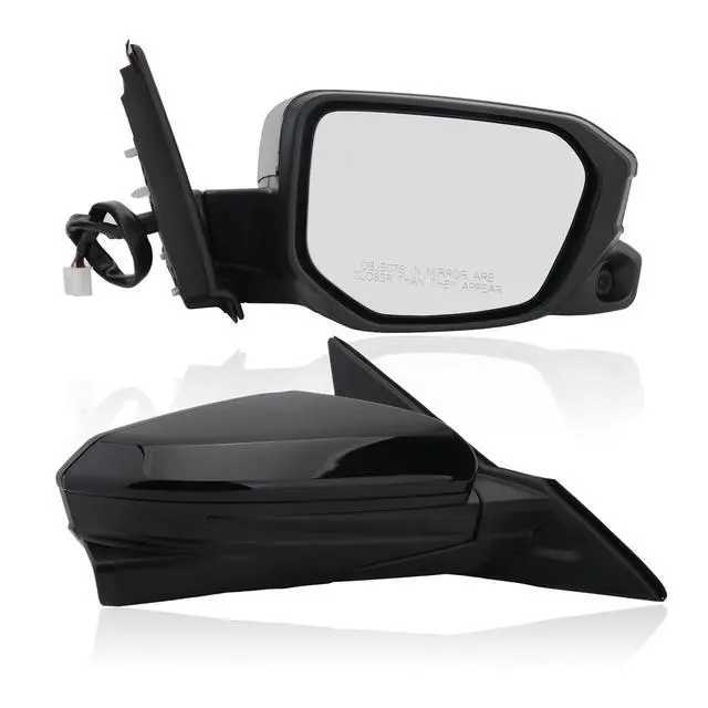 Alt view image 2 of 7 - Passenger Side View Mirror Compatible with 2016-2021 Honda Civic Power Heated With Camera