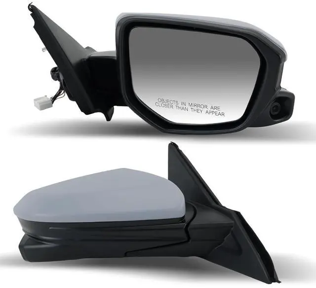 Main image of Passenger Side Mirror Compatible with 2016 2017 2018 2019 2020 2021 Civic Mirror with View Camera Power Heated (Paintable)