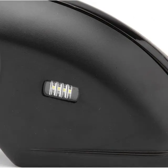 Alt view image 3 of 7 - W205 Side Mirror for 2015-2021 Mercedes Benz C Class C180 C260 C300,Mercedes Driver Side Door Mirror with Electrical Folding/Blind Spot/Heated/LED Turning Signal Light/Memory/Puddle Lights Black