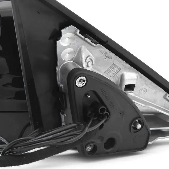 Alt view image 5 of 7 - W205 Side Mirror for 2015-2021 Mercedes Benz C Class C180 C260 C300,Mercedes Driver Side Door Mirror with Electrical Folding/Blind Spot/Heated/LED Turning Signal Light/Memory/Puddle Lights Black