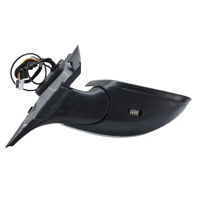 Alt view image 3 of 7 - W205 Side Mirror for 2015-2021 Mercedes Benz C Class C180 C260 C300,Mercedes Passenger Side Door Mirror with Electrical Folding/Blind Spot/Heated/LED Turning Signal Light/Memory/Puddle Lights (White)