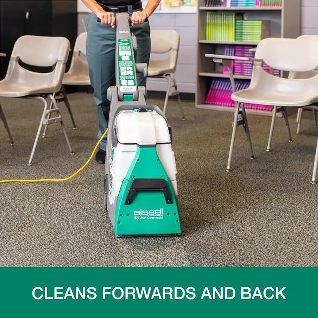 Alt view image 5 of 7 - Bissell Commercial Bissell BigGreen Commercial BG10 Deep Cleaning 2 Motor Extractor Machine