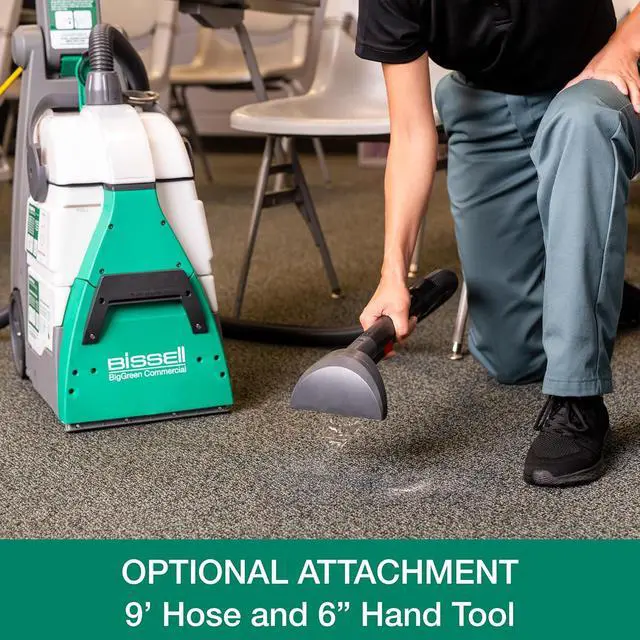 Alt view image 6 of 7 - Bissell Commercial Bissell BigGreen Commercial BG10 Deep Cleaning 2 Motor Extractor Machine