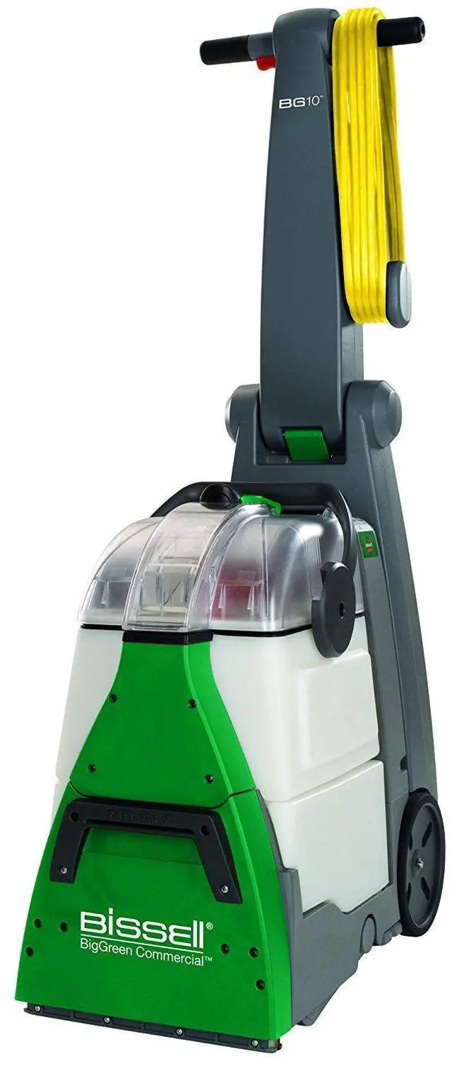 Alt view image 5 of 5 - Bissell BigGreen Commercial BG10 Deep Cleaning 2 Motor Extracter Machine w/ Upholstery Tool, and 32 OZ Shampoo Bundle