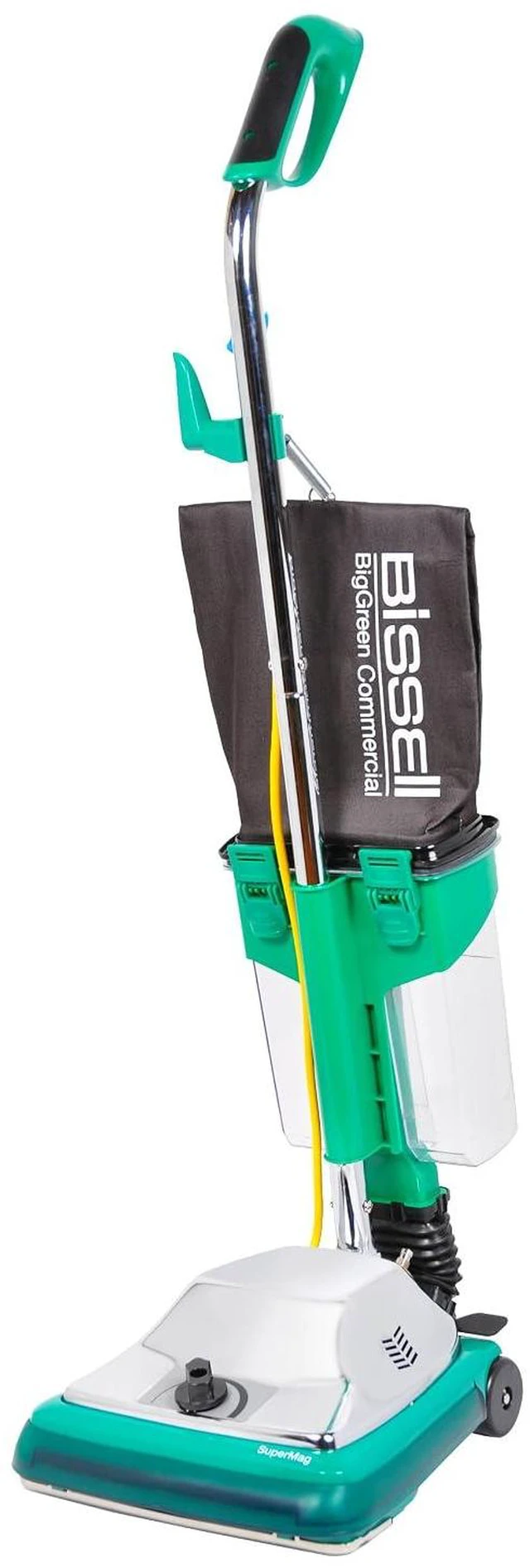 Main image of Bissell BigGreen Commercial BG101DC ProCup Comfort Grip Handle Upright Vacuum with Magnet, 870W, 12" Vacuum Width
