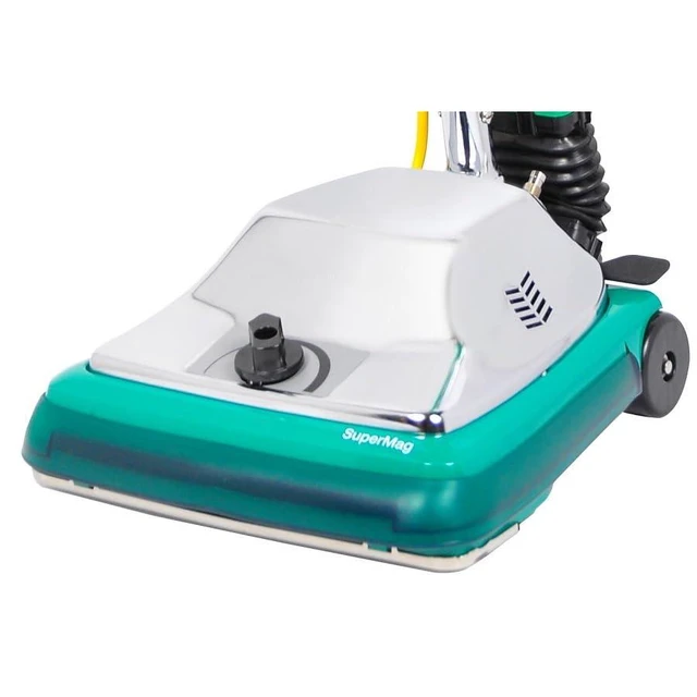 Alt view image 2 of 4 - Bissell BigGreen Commercial BG101DC ProCup Comfort Grip Handle Upright Vacuum with Magnet, 870W, 12" Vacuum Width