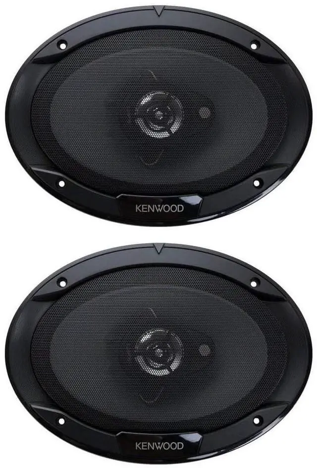 Main image of Kenwood KFC-6966S 6 x 9 Inch 400-Watt 3-Way Flush Mount Coaxial Car Speaker Easy Installation - Pair