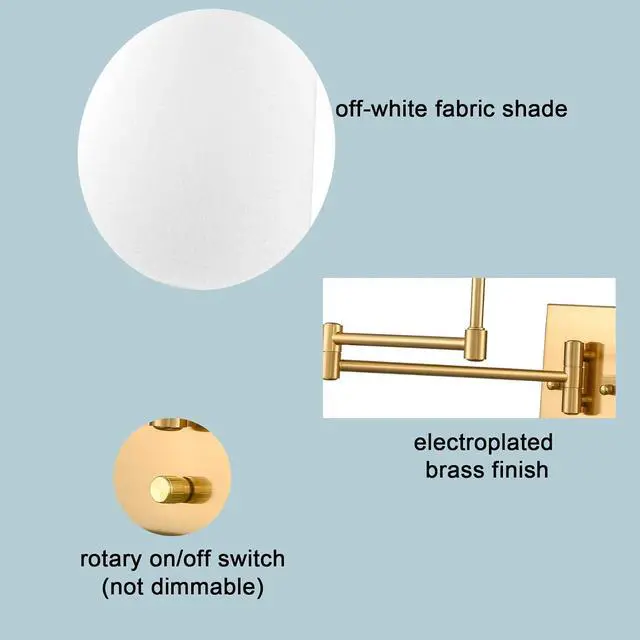 Alt view image 4 of 7 - HYDELITE Gold Moravian Star Ceiling Light and Swing Arm Wall Lamp Set
