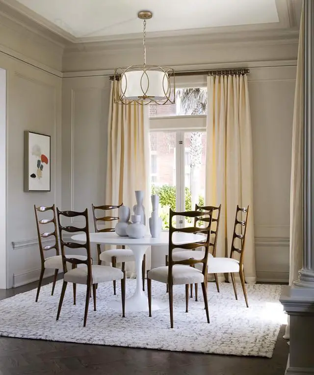 Alt view image 2 of 7 - HYDELITE Elegant Gold Swing Arm Wall Lamp and Stylish Brass Drum Pendant Light 3-Light
