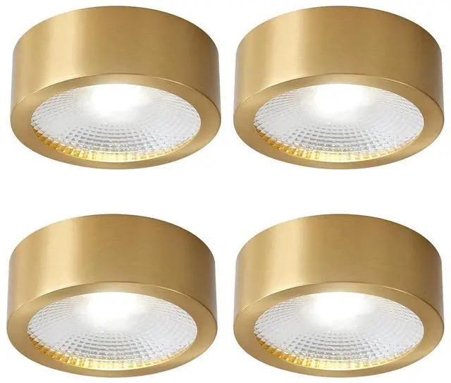 Main image of Hallway Ceiling Light fixtures Flush Mount Modern Mini Ceiling lamp Brass Close to Ceiling Lights LED Flush Mount Ceiling Light Gold 9W Warm Light for Bedroom Living Room Entryway