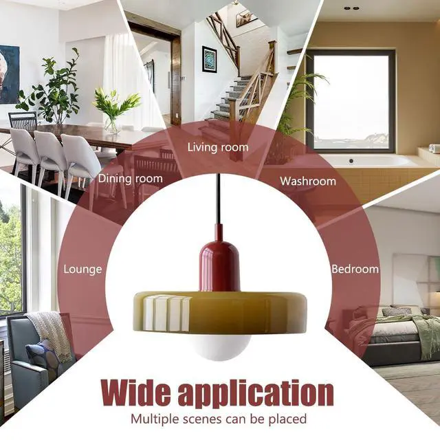 Alt view image 4 of 7 - Plug Hanging Lamp Green Glass Pendant Light Plug in Cord Modern Kitchen Island Plug Pendant Lights with Cord On/Off Switch Mid Century Plug in Pendant lamp for Dining Room