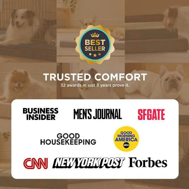 Alt view image 6 of 7 - Washable Dog Beds Large Sized Dog with Comfy Sherpa, 36" Dark Green | Orthopedic Egg Crate Foam,Comfort Support Flat Rectangle Pet Mat,Non-Slip Bottom,Removable Cover,For Large Breed Up to 55 lbs
