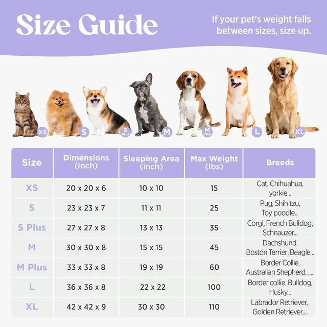 Alt view image 5 of 7 - LE SURE Shown on TV Jacquard Donut Dog Beds Extra Large,Blue 42x42x9in | XL Orthopedic Calming Pet Bed Sofa, Original Design Pattern,Washable Cover, Home Decor as Gift for Pet,Anti Slip Bottom