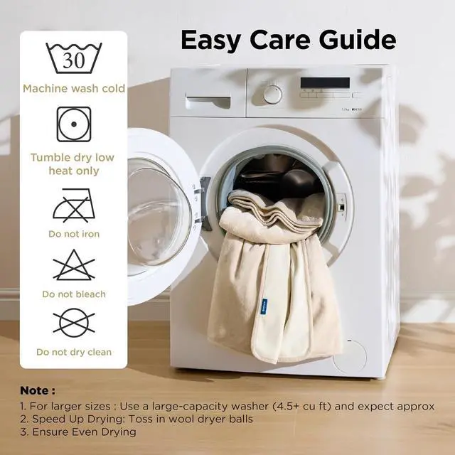 Alt view image 6 of 7 - Waterproof Blanket for Bed Soft Flannel Fleece, Queen 86"x90" Cream | Dog Blankets for Large Senior DogsCouch Cover Throw for Pet Leakproof, Furniture Protector for Travel Camping