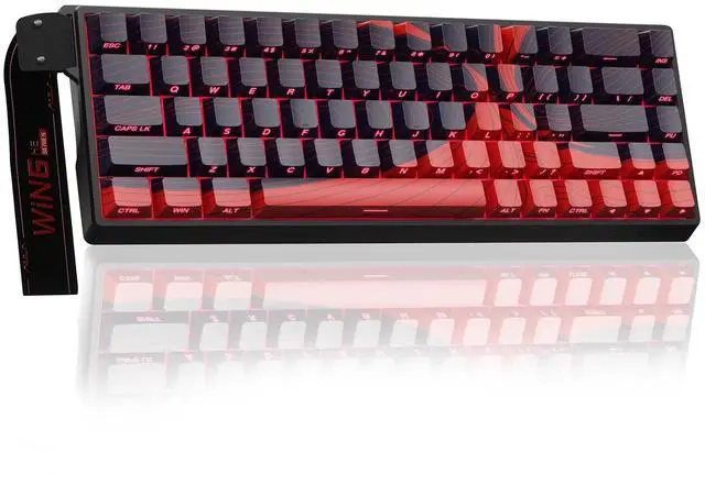 Main image of WIN68 HE MAX - Hall Effect Gaming Keyboard with Magnetic Switch, Adjustable Actuation Fast Trigger Mode, 8KHz Polling Rate, RGB Backlit Wired Mechanical Gaming Keyboard 60 Percent Compact Design