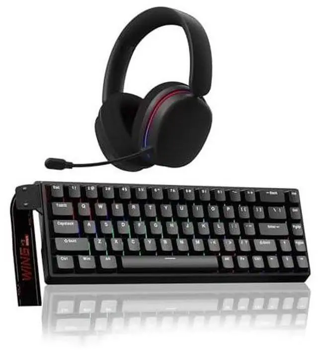 Main image of Keyboard and Headset Combo, WIN68 HE Magnetic Switch Wired Mechanical Gaming Keyboard G7 Pro Wireless Headset