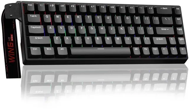 Alt view image 2 of 7 - Keyboard and Headset Combo, WIN68 HE Magnetic Switch Wired Mechanical Gaming Keyboard G7 Pro Wireless Headset