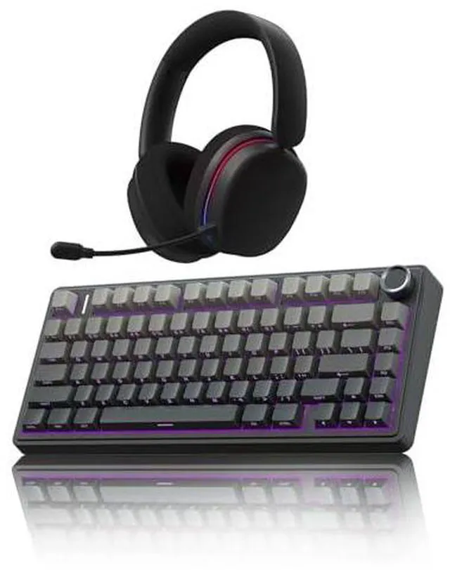 Main image of Wireless Keyboard and Headset Combo, F75 Pro Mechanical Keyboard G7 Pro Wireless Headset