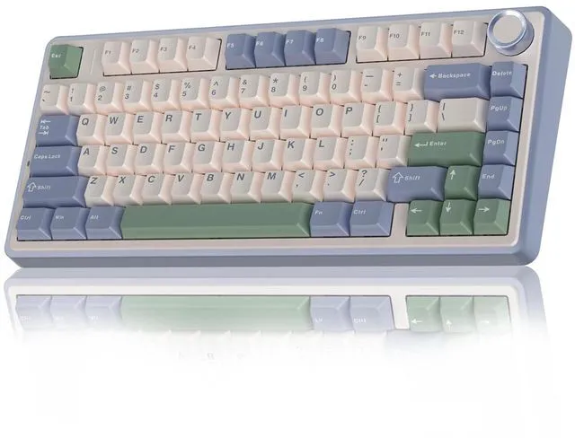 Alt view image 2 of 7 - Wireless Keyboard and Headset Combo, F75 Mechanical Keyboard G7 Pro Wireless Headset