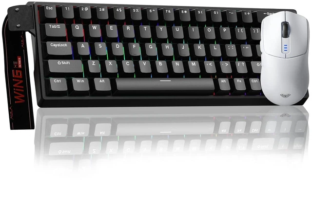 Main image of Gaming Mouse and Keyboard, SC580 Tri-Mode Gaming Mouse + WIN68 HE Magnetic Switch Gaming Keyboard