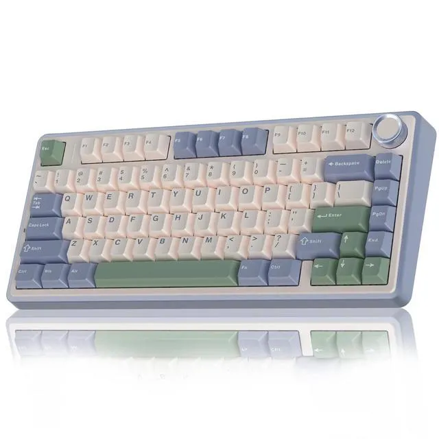 Alt view image 2 of 7 - Wireless Keyboard and Headset Combo, F75 Mechanical Keyboard G7 Pro Wireless Headset
