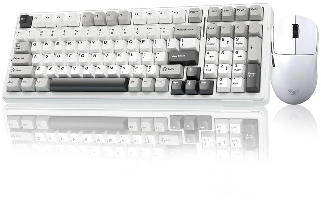 Main image of F99 Wireless Mechanical Keyboard SC800 Wireless Gaming Mouse
