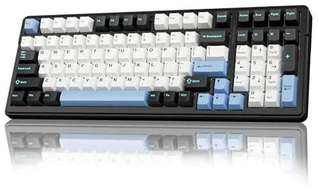 Alt view image 2 of 7 - Wireless Keyboard and Headset Combo, F99 Mechanical Keyboard G7 Pro Wireless Headset