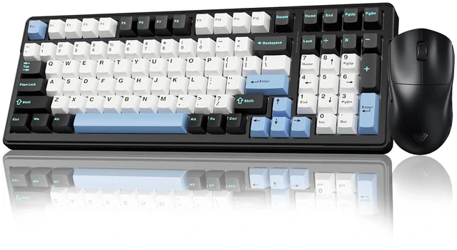 Main image of F99 Wireless Mechanical Keyboard SC800 Wireless Gaming Mouse