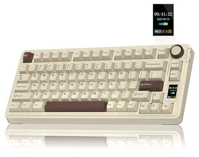 Alt view image 2 of 7 - Wireless Keyboard and Headset Combo, S75 Pro Mechanical Keyboard G7 Pro Wireless Headset