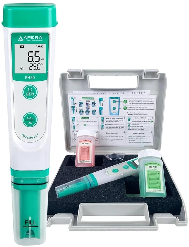 Main image of AI209 Value Series PH20 Waterproof pH Tester Kit, ±0.1 pH Accuracy