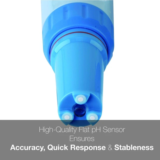 Alt view image 5 of 7 - , LLC-AI312 Premium Series PH60F Flat pH Pocket Tester Kit for Surface pH Test e.g. Skin, Textiles, Paper, etc, ±0.01 pH Accuracy