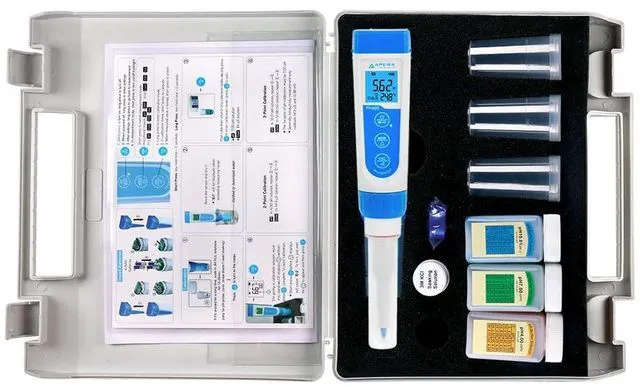 Alt view image 2 of 7 - Premium Series PH60S Food pH Meter Tester Kit with Food-Grade Swiss Spear pH Electrode, ±0.01 pH Accuracy, -2.00-16.00 pH Range (AI313)