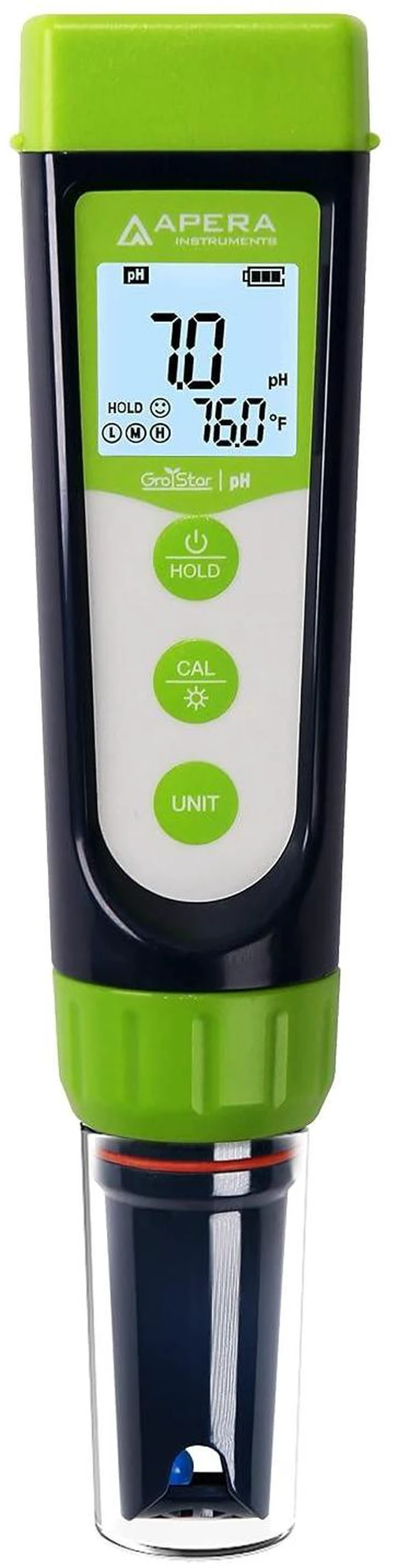 Main image of AI101G GroStar Series GS1 pH Pen Tester Kit with Replaceable Double-Junction pH Probe for Hydroponics Water Quality Testing, Gen II