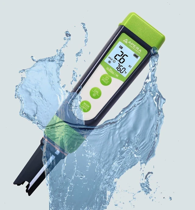Alt view image 3 of 5 - AI103G GroStar Series GS3 EC/500ppm/700ppm Pen Tester Kit with Replaceable Titanium EC Probe for Hydroponics Water Quality Testing, Gen II