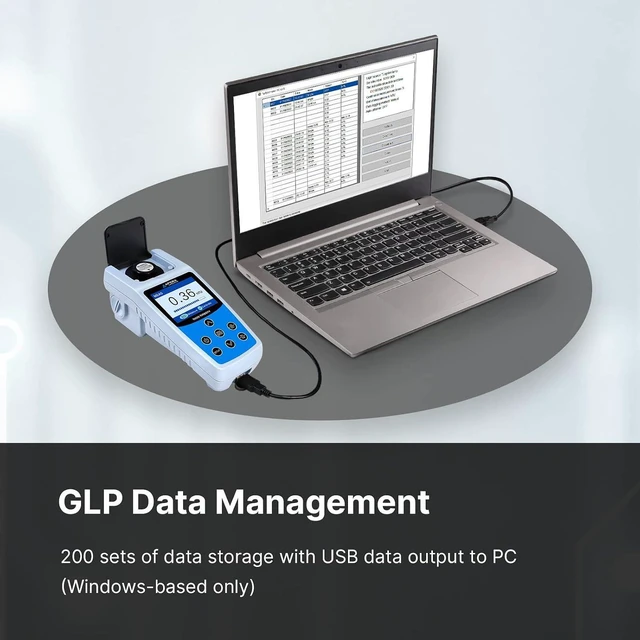 Alt view image 3 of 6 - TN500 Portable White Light Turbidity Meter with Data Logger, EPA 180.1 Compliant (AI483)