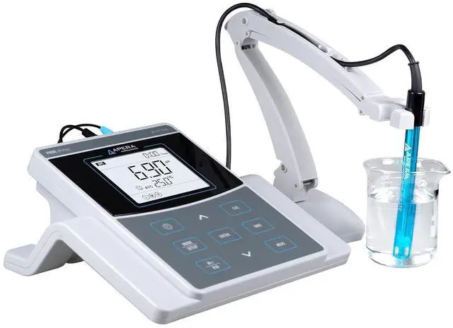 Main image of AI521 PH800 Laboratory Benchtop pH Meter Kit, 0.01 pH Accuracy, GLP Data Management (USB Output), BNC Connector