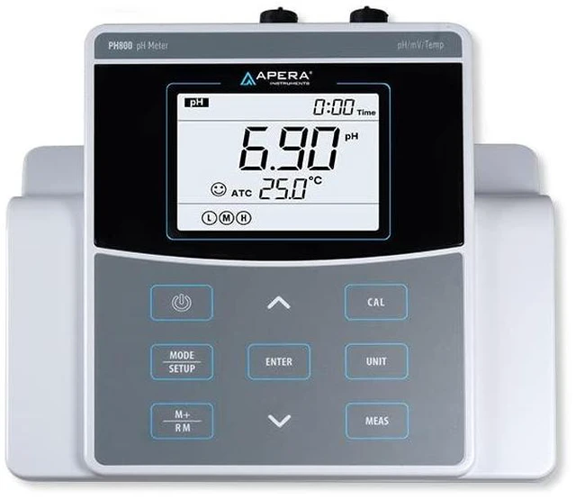 Alt view image 2 of 6 - AI521 PH800 Laboratory Benchtop pH Meter Kit, 0.01 pH Accuracy, GLP Data Management (USB Output), BNC Connector