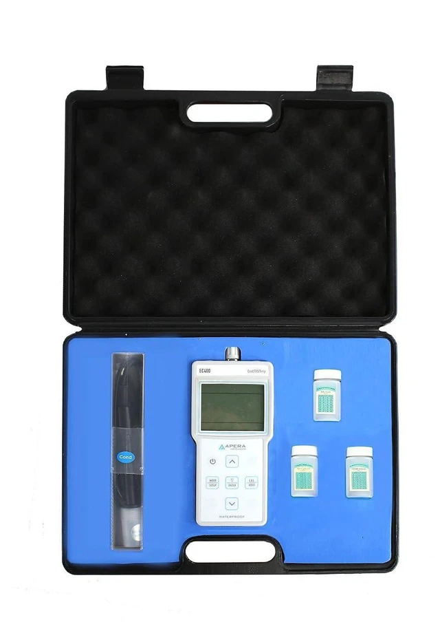 Alt view image 4 of 4 - AI412 EC400 Portable EC (Conductivity)/TDS Meter Kit, 0 to 200.0 MS/cm Measuring Range