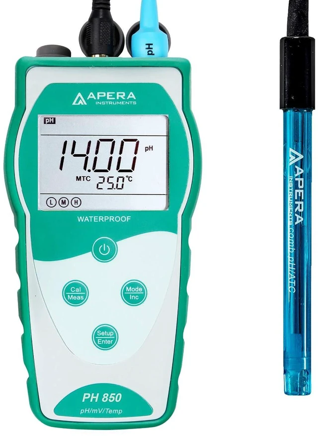 Main image of Value Series PH850 Portable Handheld pH Meter Kit (AI5510)