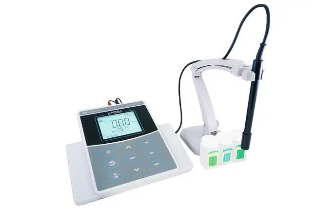 Alt view image 2 of 6 - AI522 EC800 Laboratory Benchtop Conductivity/TDS/Salinity/Resistivity/Temp. Meter Kit, 1% F.S Accuracy, GLP Data Management (USB output), Plastic/Glass