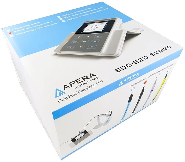 Alt view image 6 of 6 - AI522 EC800 Laboratory Benchtop Conductivity/TDS/Salinity/Resistivity/Temp. Meter Kit, 1% F.S Accuracy, GLP Data Management (USB output), Plastic/Glass